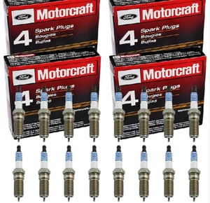 SP526 Motorcraft Spark Plug 16x OEM for Ford F-150/ F-250 F-350 E-350 Super Duty - Picture 1 of 7
