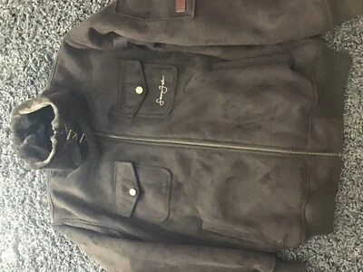 Rare!.... Brand New Sean John bomber coat with full faux fur Amazing! - Image 1 of 4