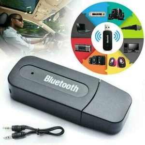 3.5Mm Aux Usb Wireless Bluetooth Stereo Audio Auto Musik Empfänger Adapter X2M0 - Bild 1 von 8