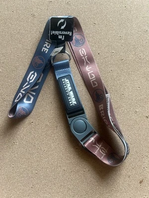 Disney Parks 2023 Star Wars Galaxy’s Edge Black Spire Reversible Pin Lanyard NWT - Image 1 of 3