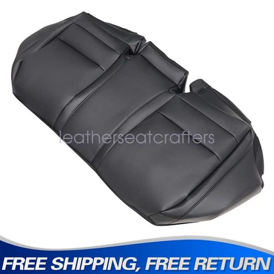 Cubierta de asiento de repuesto de banco inferior trasero para Acura TSX 2011 2012 2013 2014 negra Foto 1 de 4