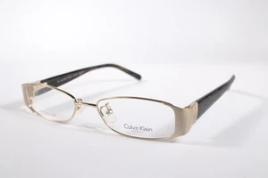 Calvin Klein Eyeglasses CK 7318 Women Satin Gold Full Rim Metal Glasses Frames - Picture 1 of 4