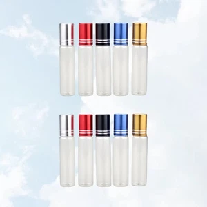 10 Pcs Abfüllung Ätherischer Öle Unterverpackung Flasche Rollende Kugelflaschen - Afbeelding 1 van 11