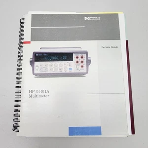 HP 34401A Multimeter Service Guide Manual February 1996 34401-90013 - Picture 1 of 7