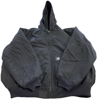 Carhartt Extremes J133 Arctic Active Jacket Men’s XL Black Quilt Lined BLK Coat - Image 1 of 4