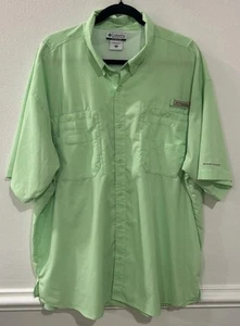 Columbia Sportswear Mesh Lined PFG Performance Fishing Gear XXL Omni-Shade - Picture 1 of 5