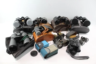 Assorted Vintage Binoculars of Various Brands and Magnifications Job Lot - Image 1 of 4