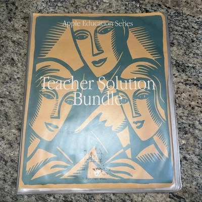 1994 Vintage Apple Education Series Teacher Solution Bundle 8 CDs - Image 1 of 4