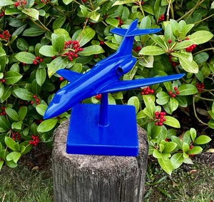 Rare Hawker Siddeley HS-125 Display Model Made From Solid Aluminium ~2.4 kg(Y) - Picture 1 of 13