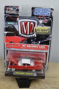 Cadillac Series 62 1959 M2 Machines Auto-Thentics versión 05 rojo seminole - Imagen 1 de 11