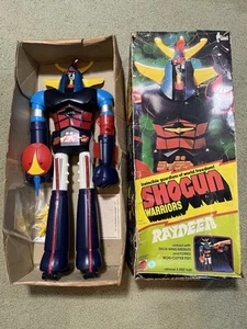 Boxed 1976 MATTEL SHOGUN WARRIORS Raydeen W/ ORIGINAL BOX & Missiles & Fist  23” - Picture 1 of 14