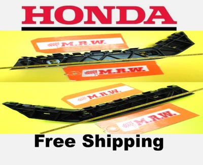 Honda Civic 2019 cupé 2 parachoques delantero clip guardabarros soporte derecho izquierdo conjunto OEM nuevo Foto 1 de 4