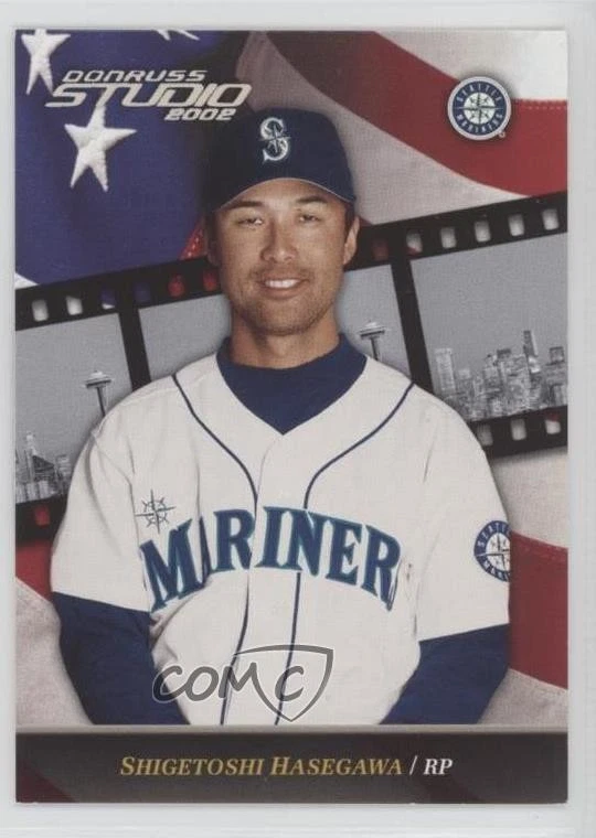 2002 Donruss Studio Shigetoshi Hasegawa #80 - Image 1 of 2