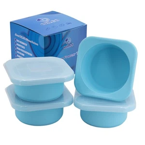 Silicone Soup Freezer Cubes Molds - 2 Cup Soup Freezer Tray With Lid,Food Sto... - Picture 1 of 7