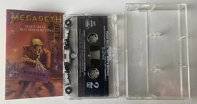 Megadeth - Peace Sells...But Who’s Buying? (Cassette Tape, 1986 Combat 4XT 12526 - Image 1 of 2