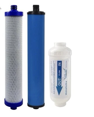 Microline 435 RO 4 Stage Replacement Filters Genuine Microline  W/O Membrane - Image 1 of 4