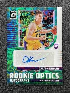 2024-25 Donruss Optic Dalton Knecht Rookie Optics Choice Green RC Auto /25 - Picture 1 of 2