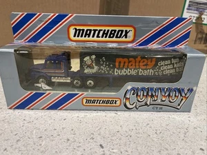 Matchbox Convoy CY16 Scania Box Truck Matey Bubble Bath - Picture 1 of 6