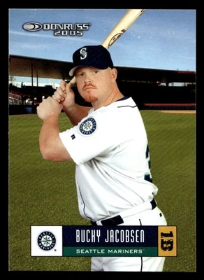 2005 Donruss Bucky Jacobsen #327 Seattle Mariners NM! - Image 1 of 2