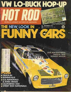 Hot Rod 1973 Nov truckin funny cars bonneville street - Picture 1 of 1