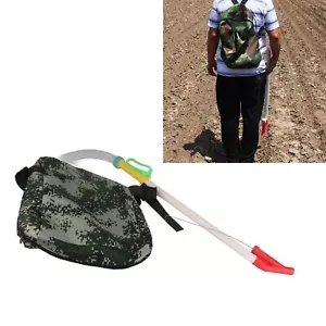 Beans Planter Flexible Handle Manual Fertilizer Spreader with Bag - Picture 1 of 12