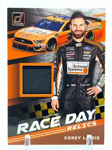 Panini Donruss 2020 NASCAR Race Day Relics Corey Lajoie parche #RD-CL - Imagen 1 de 3