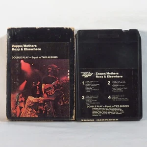 FRANK ZAPPA / MOTHERS Roxy & Elsewhere 1974 1st US DP 8-TR tape w/ sleeve - Picture 1 of 5