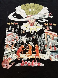 Green Day Dookie Album 1994 Konzert Tour Shirt Medium Lookout Records Punk neu - Bild 1 von 8