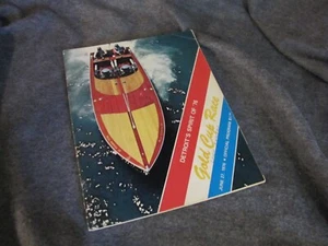 1976 DETROIT SPIRIT OF 76 GOLD CUP HYDROPLANE BOAT RACE PROGRAM - Picture 1 of 3