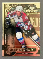 JOE SAKIC 1999-00 UPPER DECK MVP Stanley Cup Edition Stanley Cup Talent - SC4