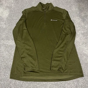 Montane Base Layer Herren 1/4 Zip Pullover Grün Performance Wandern 2XL (eigentlich M) - Bild 1 von 9