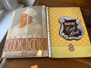MOFFAT RANGES Stove Weston Ontario Recipe Cookbooks - 2 Vintage CANADA