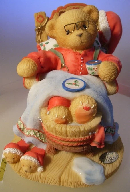 Cherished Teddies by Enesco Santa #352713 Figurine