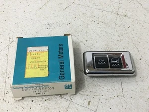 GM NOS 1983 1984 Oldsmobile Delta 88 98 RH Power Door Lock Switch 20436624 - Picture 1 of 6