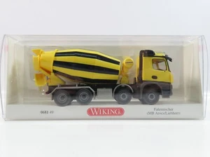 1:87 Wiking 068149 Fahrmischer MB Arocs Liebherr W4 - Bild 1 von 2