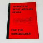 Elements of Sport Airplane Design pour le constructeur d'home Vogel Aviation 1977