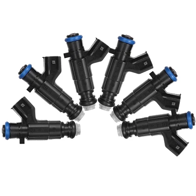 0280156131 6x Fuel Injector For Buick Rendezvous Cadillac CTS SRX V6 3.6L — 第 1/4 张图片