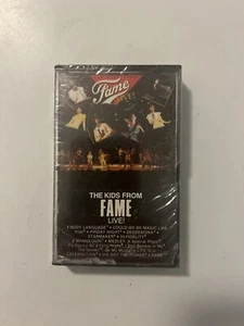 SEALED The Kids From FAME Live Audio Cassette 1983 NEW - Picture 1 of 3