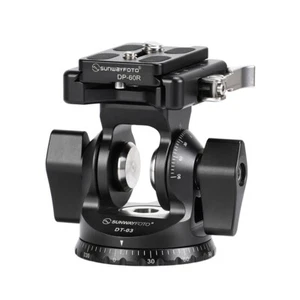 Sunwayfoto Tilt Head with Lever-Release Clamp and Arca Swiss Quick Release Plate