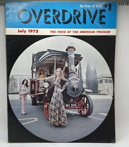 Overdrive Magazine July 1972 Voice of American Truckers - Picture 1 of 6