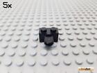 LEGO 5Stk Stein 1x2 mit Arm / Halter schwarz 30014