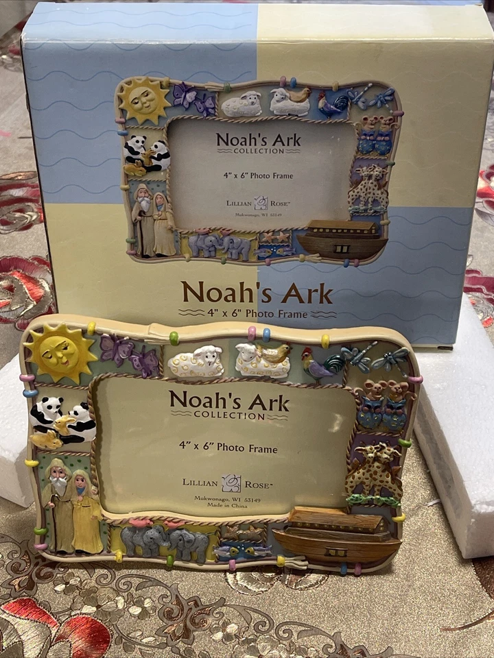 Ноев ковчег Лилиан Роуз - Marco de fotos de resina, 4 x 6 дюймов pulgadas - Изображение 1 из 4