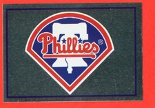 1996 BASEBALL - PANINI FIGURINA STICKER N 37 - LOGO BADGE - PHILADELPHIA - NEW