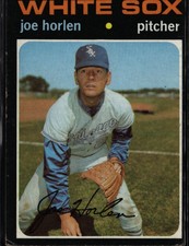 1971 Topps Joe Horlen #345 Chicago White Sox  8433