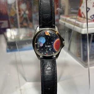 Reloj De Colección Años 90 Star Trek TNG Encubrimiento Romulan Warbird 3D 1993 Tono Plateado Negro - Imagen 1 de 3