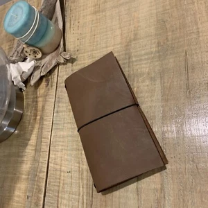Handmade Authentic Leather Notebook Journal Diary - Picture 1 of 11