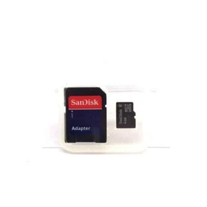 SanDisk 4GB microSDHC Memory Card with SD Adapter (SDSDQ-4096-A11) - Picture 1 of 1