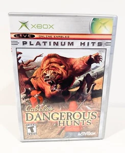 CABELA'S DANGEROUS HUNT - Microsoft Xbox, Missing Manual - Picture 1 of 3