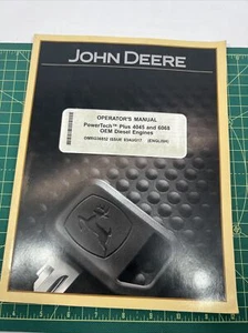 John Deere POWERTECH 4045 4068 DIESEL ENGINES OPERATORS MANUAL OEM.  - Picture 1 of 4