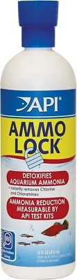 API AMMO-LOCK Freshwater and Saltwater Aquarium Ammonia Detoxifier 16-Ounce Bott - Image 1 of 4